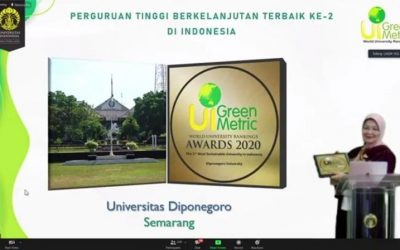 UNDIP 2nd Best Sustainable Higher Education in UI GreenMetric Rankings 2022