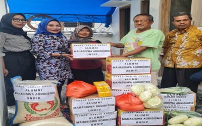 Magister Agribusiness Alumni Support of Helping Communities Affected by the Floods in Kudus