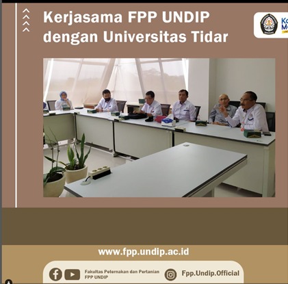 The Faculty of Animal and Agricultural Sciences, Universitas Diponegoro Encourages MBKM Program as well as Research Collaboration with the Faculty of Agriculture, Universitas Tidar