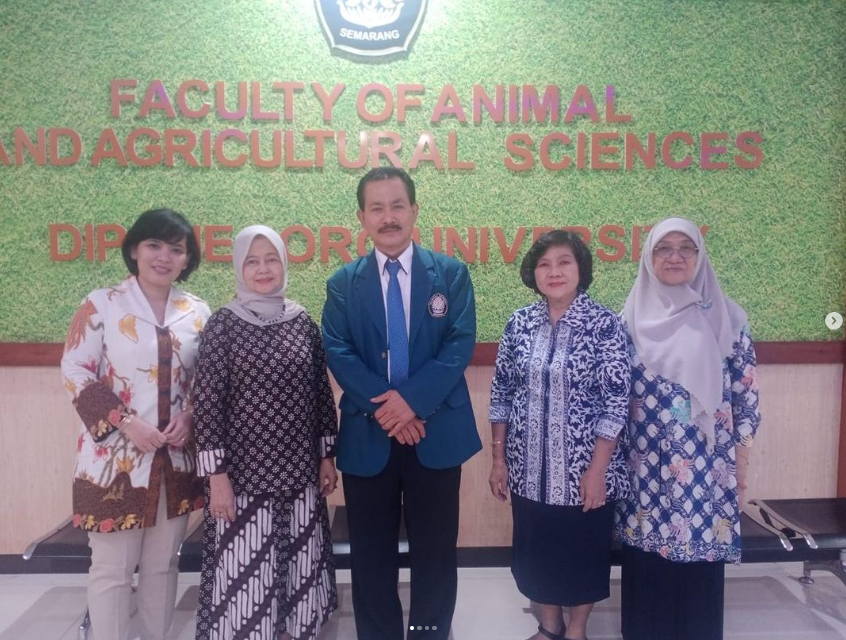 Ketua PERHIPTANI meraih gelar Magister dari PS S2 Agribisnis FPP UNDIP