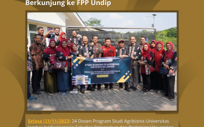 Kegiatan Studi Banding dan Kunjungan PS Agribisnis Universitas Jember Sebagai Langkah Awal Implementasi Kerja Sama Pendidikan