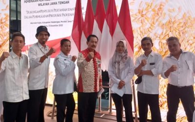 Mahasiswa dan Alumni PS S2 Agribisnis FPP UNDIP dukung Peningkatan Produksi Padi dan Jagung