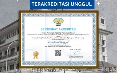 Master Program in Agribusiness FPP UNDIP received UNGGUL accreditation from BAN-PT.